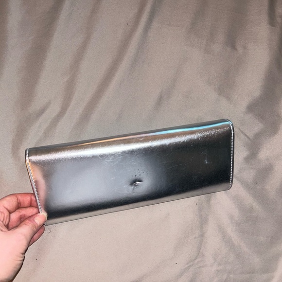 Silver Aldo Clutch - Picture 3 of 4